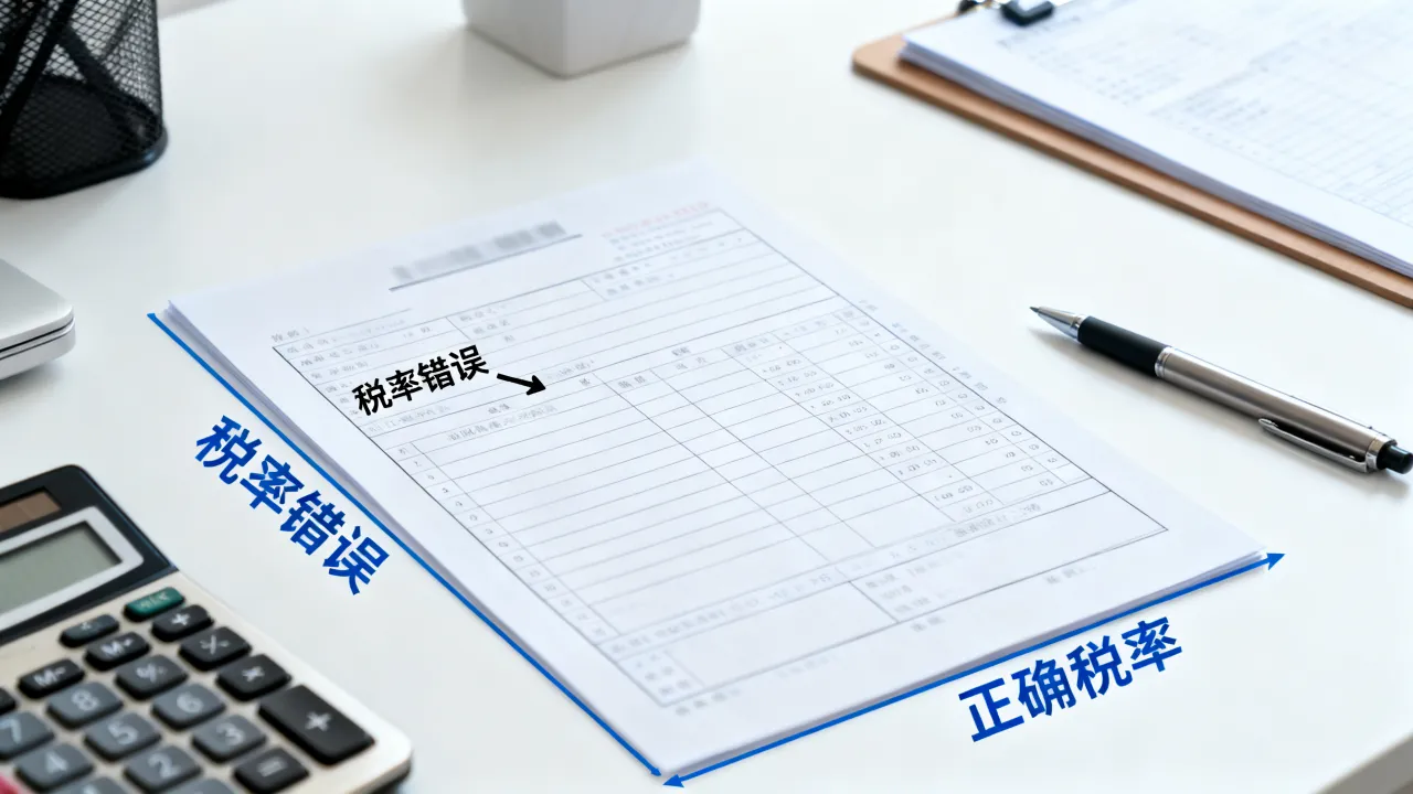 发票税率开错如何报税,开错税率发票怎么处理