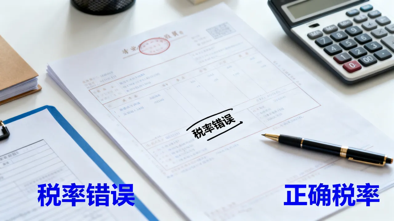 发票税率开错如何报税,开错税率发票怎么处理-图2 发票税率开错如何报税,开错税率发票怎么处理-图2