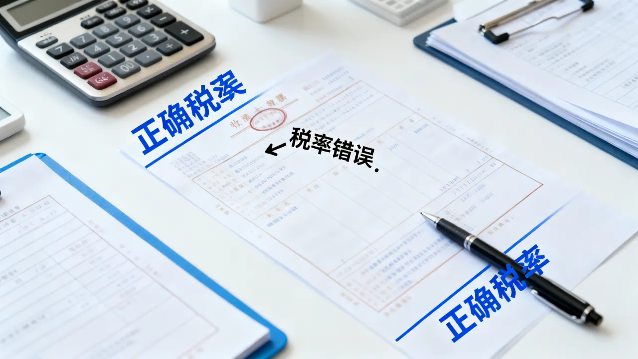 发票税率开错如何报税,开错税率发票怎么处理-图3 发票税率开错如何报税,开错税率发票怎么处理-图3