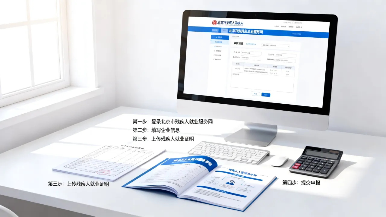 北京残保金如何申报,残保金申报流程有哪些?-图2 北京残保金如何申报,残保金申报流程有哪些?-图2