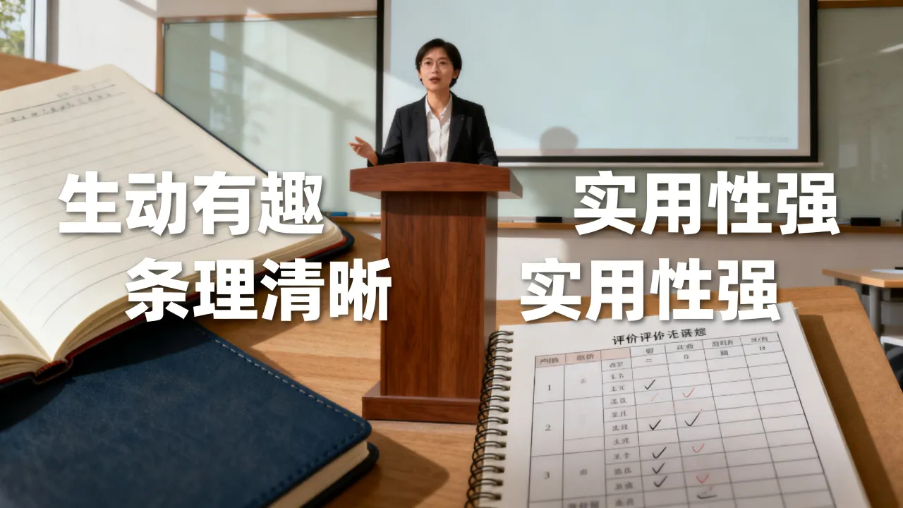 对培训讲师评价怎么写,培训讲师评语怎么写最好?
