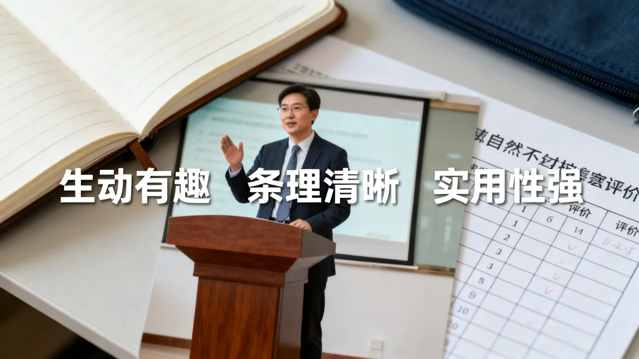 对培训讲师评价怎么写,培训讲师评语怎么写最好?-图2 对培训讲师评价怎么写,培训讲师评语怎么写最好?-图2