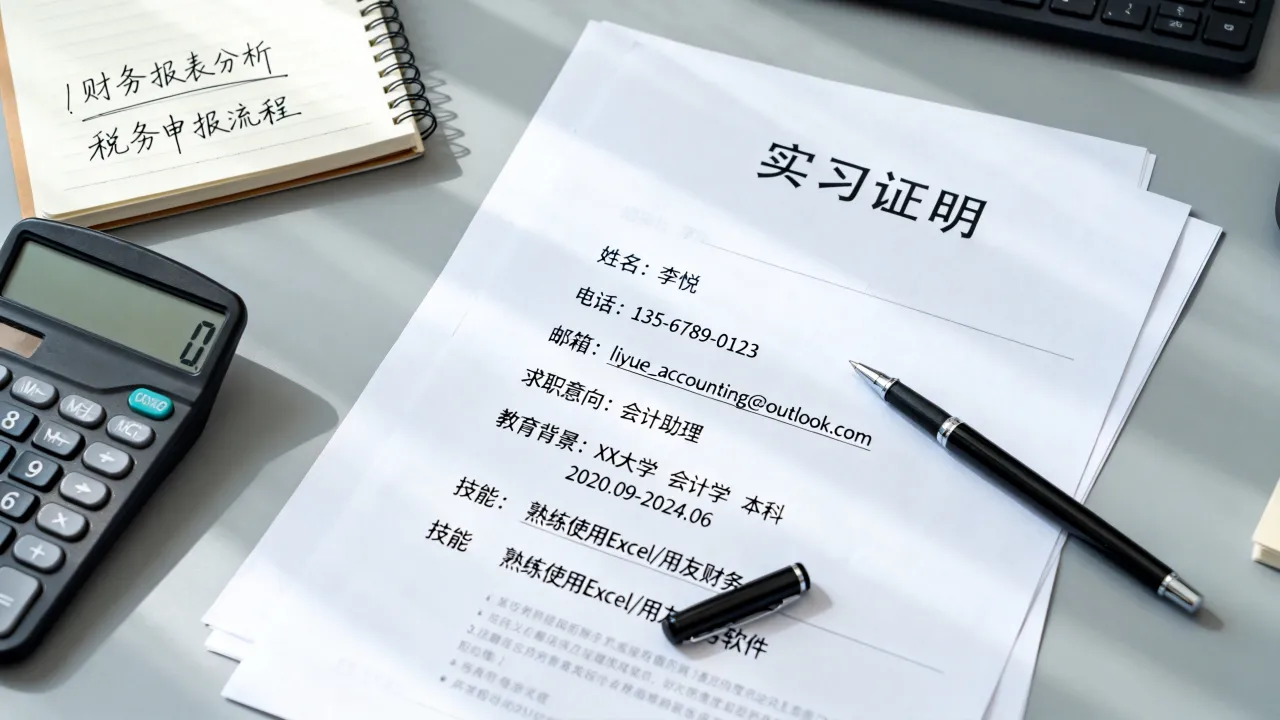 刚毕业会计简历怎么写?没有经验如何突出优势,求职模板-图2 刚毕业会计简历怎么写?没有经验如何突出优势,求职模板-图2