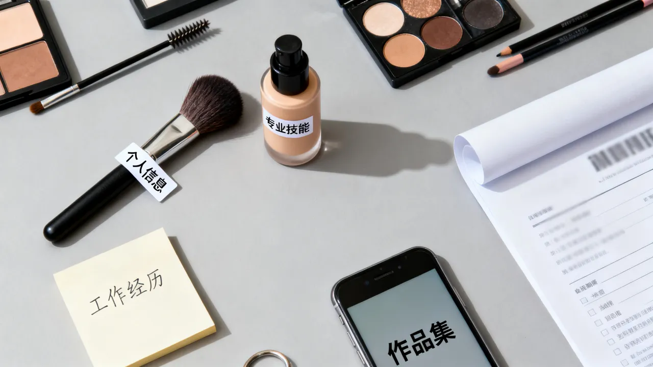 应聘化妆师简历怎么写,化妆师简历模板怎么写比较好-图2 应聘化妆师简历怎么写,化妆师简历模板怎么写比较好-图2