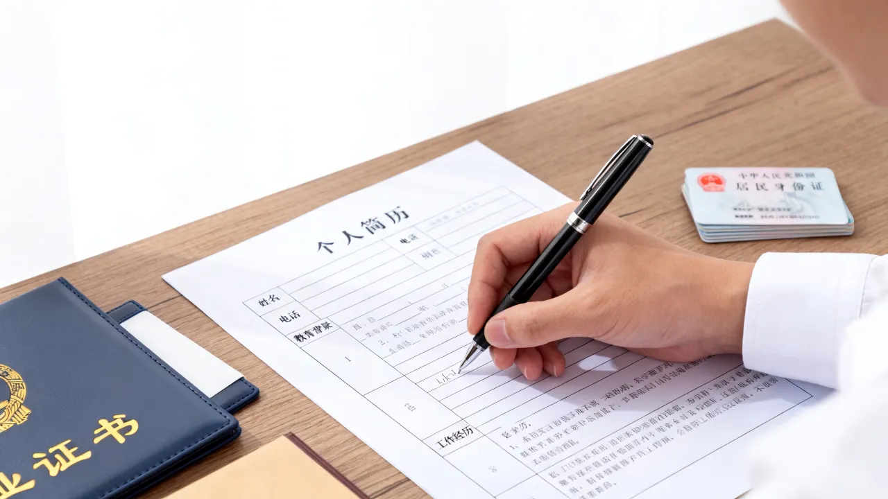 个人的简历表怎么填写?个人简历表填写模板及注意事项-图2 个人的简历表怎么填写?个人简历表填写模板及注意事项-图2