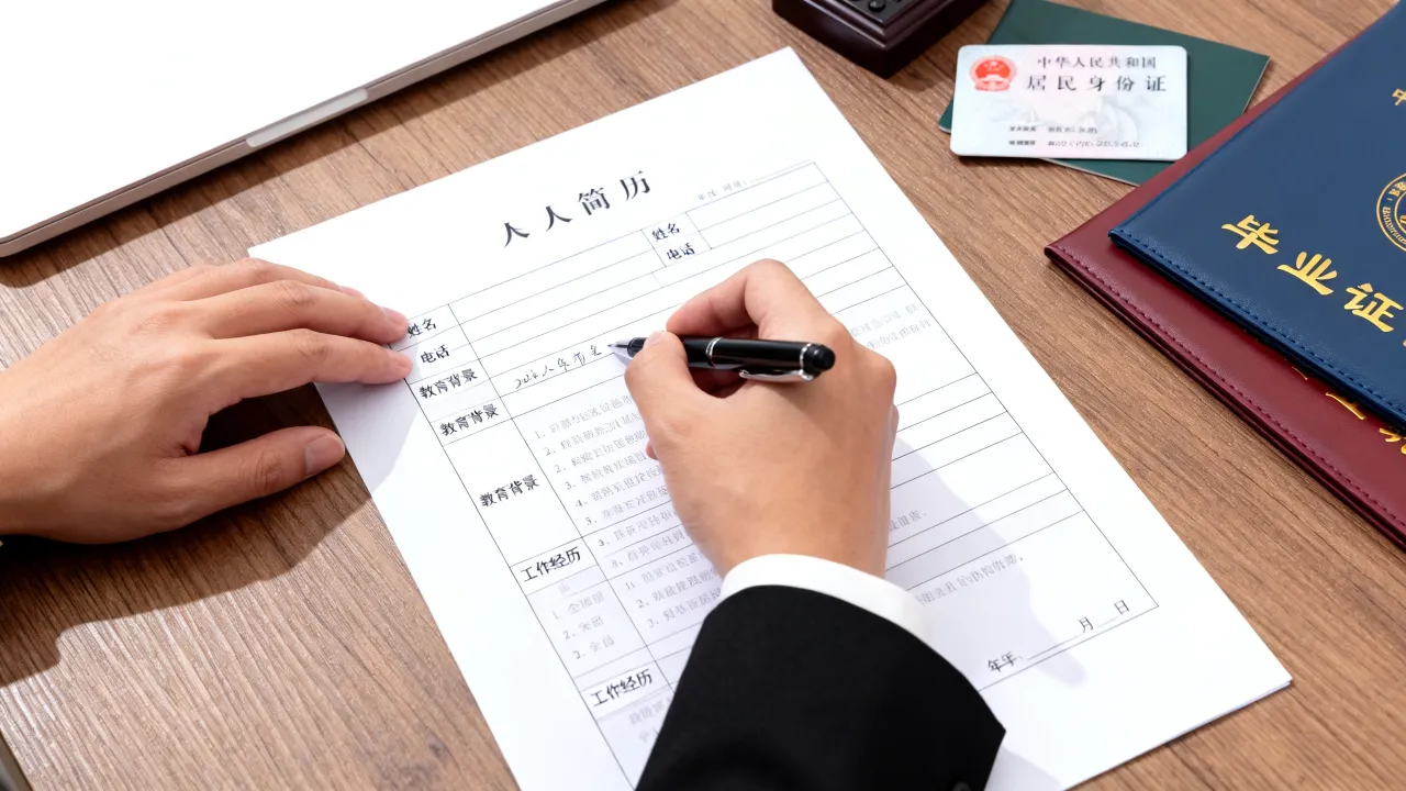 个人的简历表怎么填写?个人简历表填写模板及注意事项-图3 个人的简历表怎么填写?个人简历表填写模板及注意事项-图3