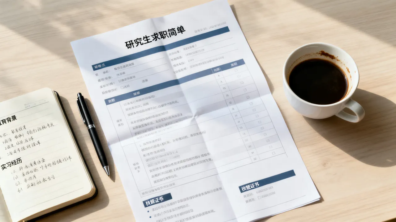 研究生求职简历怎么写,实用写作技巧有哪些?-图3 研究生求职简历怎么写,实用写作技巧有哪些?-图3