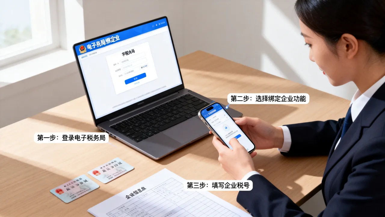 办税人员如何绑定企业?电子税务局操作流程详解-图2 办税人员如何绑定企业?电子税务局操作流程详解-图2