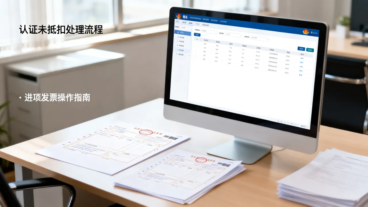 认证未抵扣如何办理,进项发票认证未抵扣怎么处理-图3 认证未抵扣如何办理,进项发票认证未抵扣怎么处理-图3