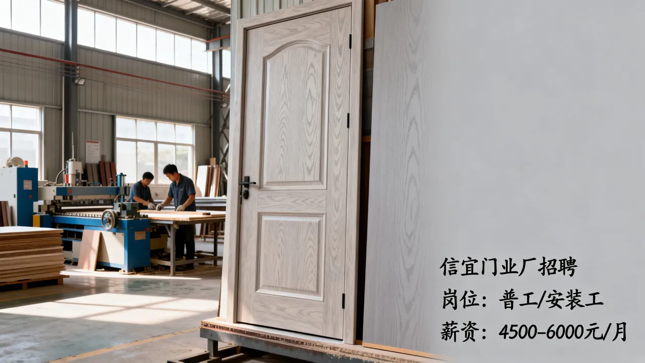信宜门业厂招聘信息是真的吗,工资待遇怎么样