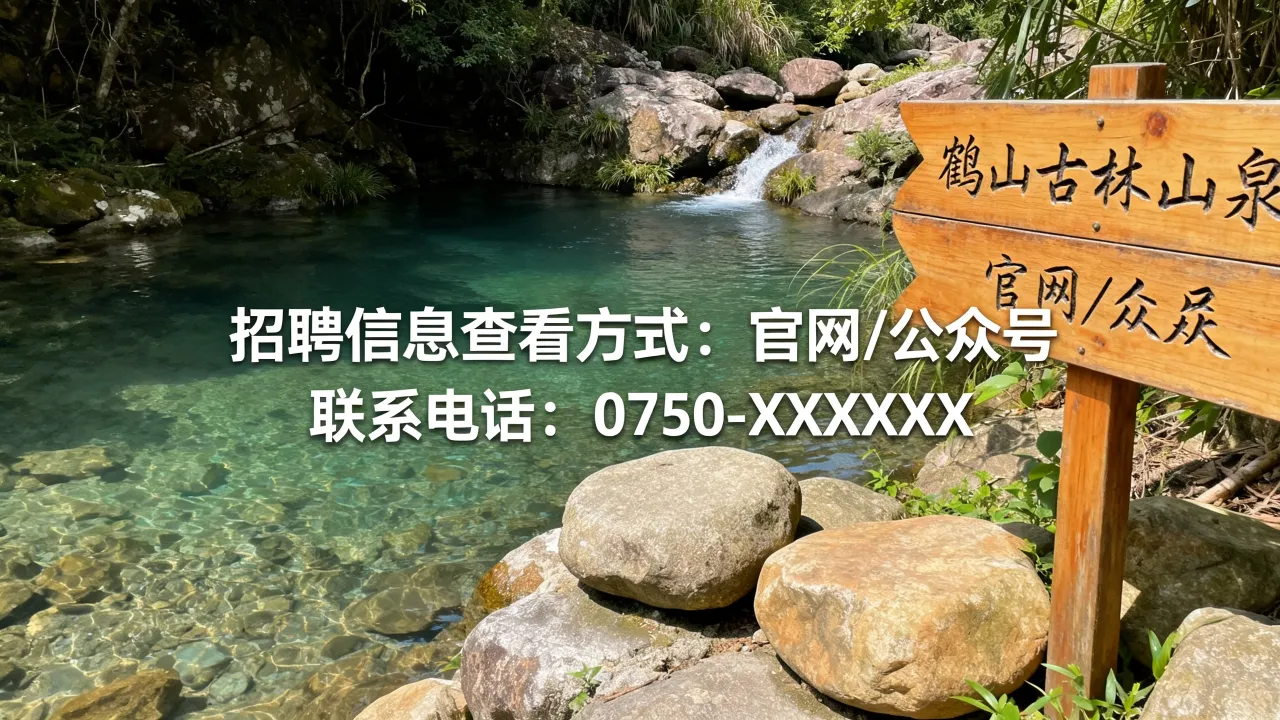 鹤山古林山泉招聘信息在哪里看，鹤山古林山泉招聘电话多少