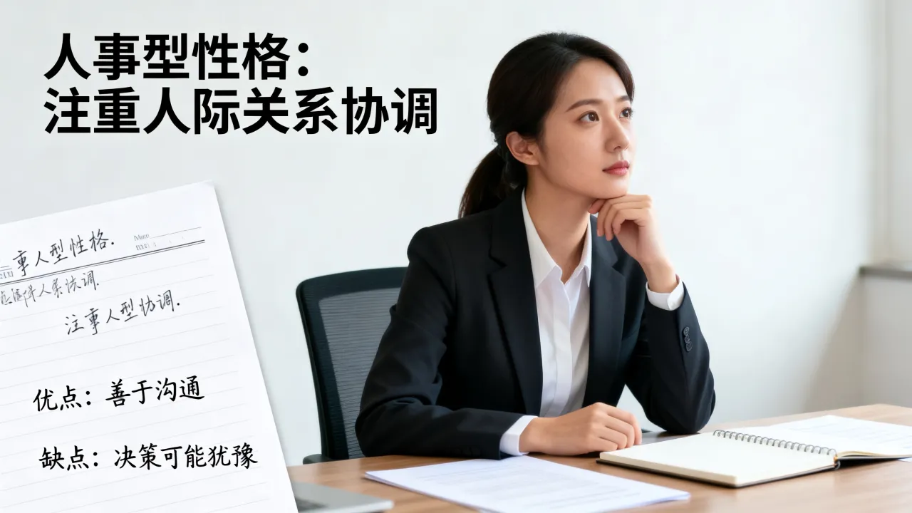 人事型性格是什么意思？人事型性格有什么优缺点？