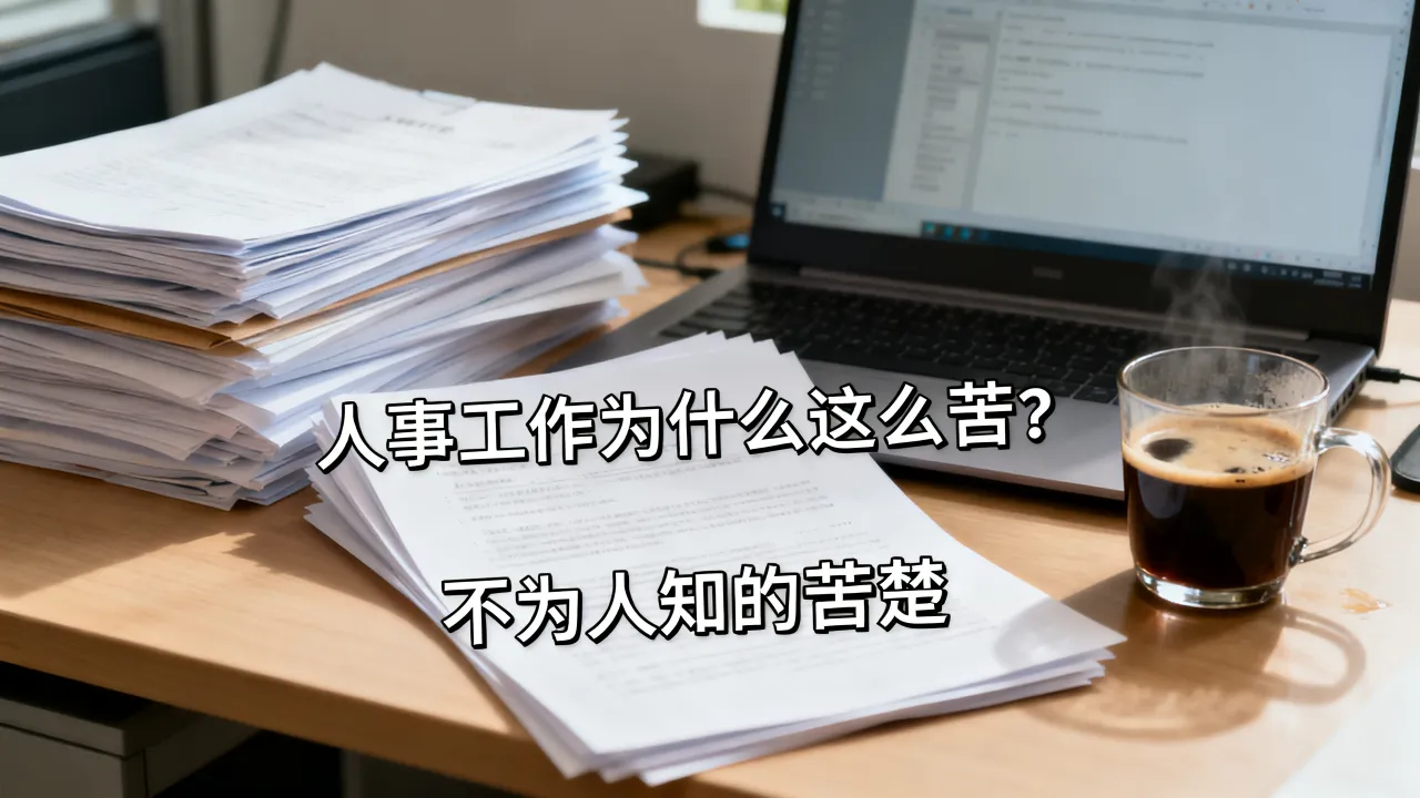 人事工作为什么这么苦?人事岗位有哪些不为人知的苦楚?-图2 人事工作为什么这么苦?人事岗位有哪些不为人知的苦楚?-图2
