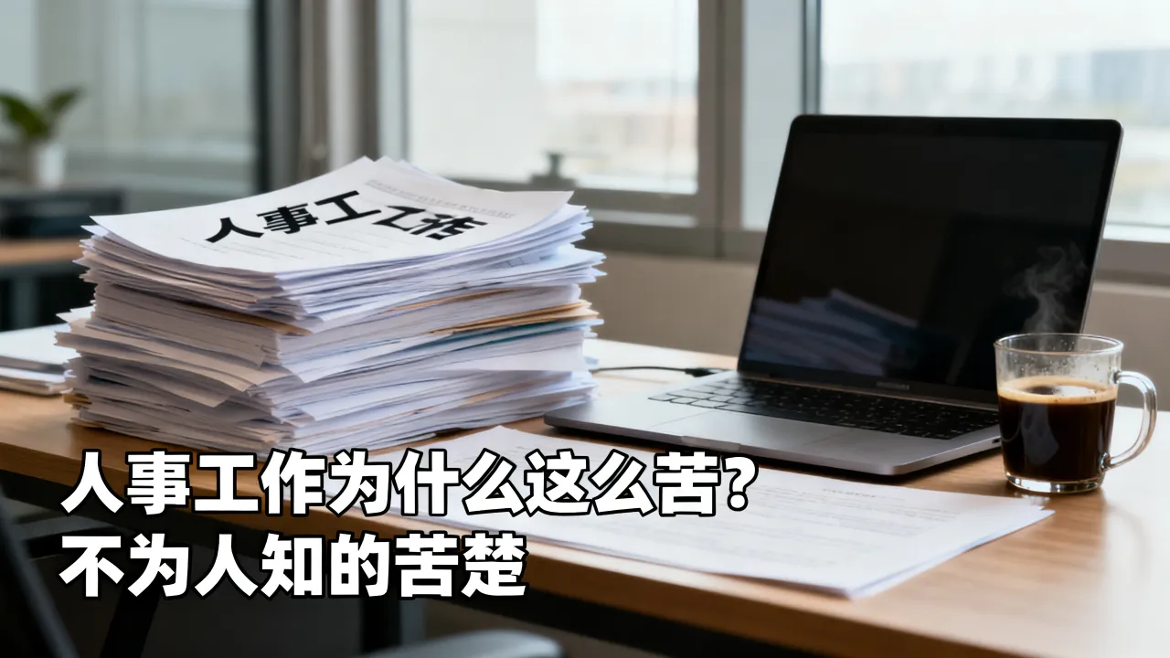 人事工作为什么这么苦?人事岗位有哪些不为人知的苦楚?-图3 人事工作为什么这么苦?人事岗位有哪些不为人知的苦楚?-图3