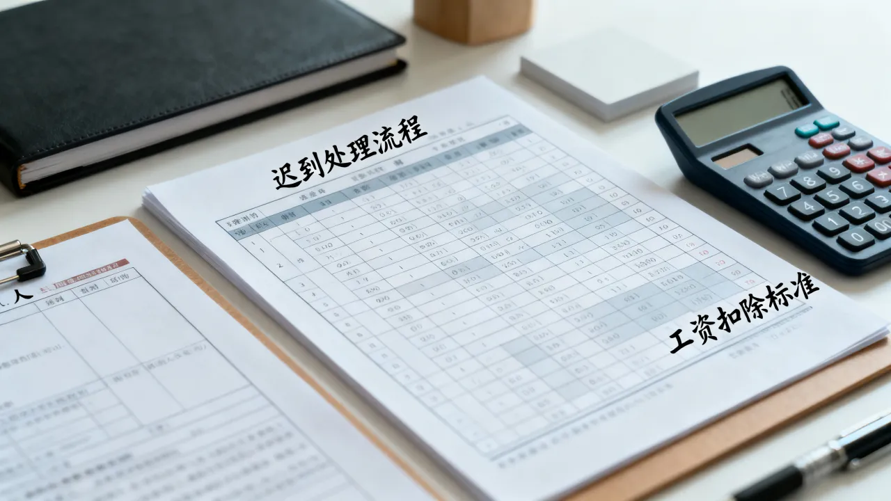 人事迟到了怎么处理?人事迟到扣工资合法吗-图2 人事迟到了怎么处理?人事迟到扣工资合法吗-图2