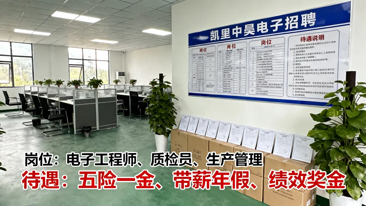 凯里中昊电子招聘靠谱吗,有哪些岗位和待遇怎么样?-图2 凯里中昊电子招聘靠谱吗,有哪些岗位和待遇怎么样?-图2