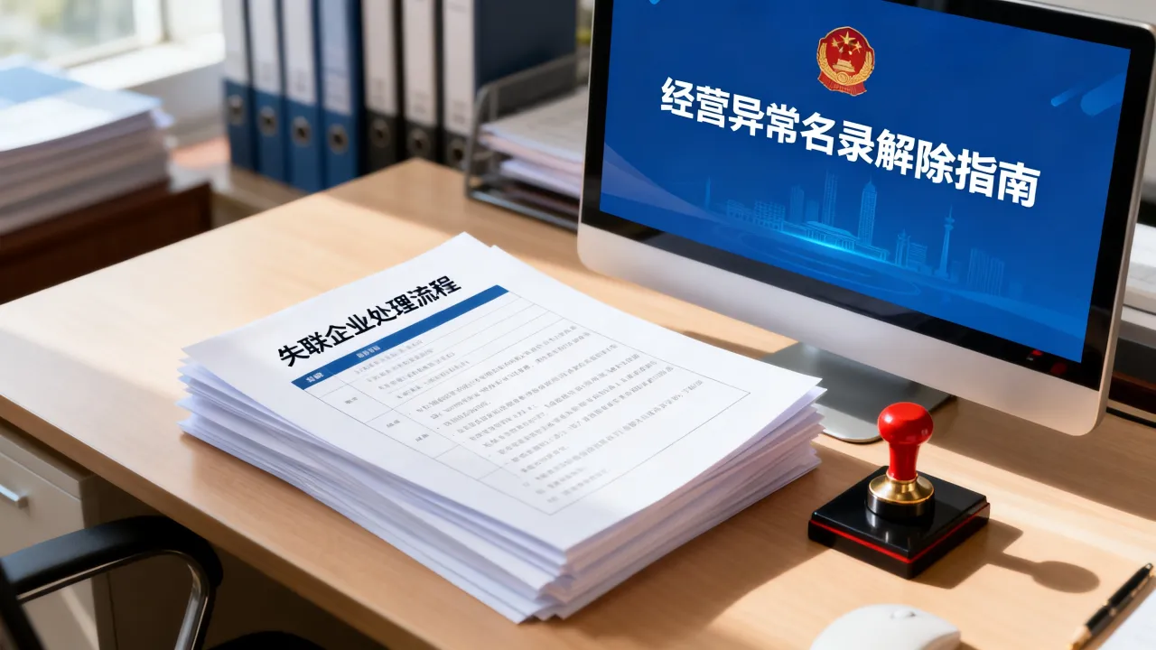 失联企业如何处理，失联企业列入经营异常名录怎么解除