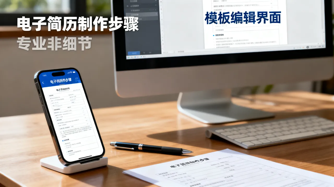 个人简历电子档怎么做?如何制作电子版简历模板,手机快速生成电子简历方法-图3 个人简历电子档怎么做?如何制作电子版简历模板,手机快速生成电子简历方法-图3