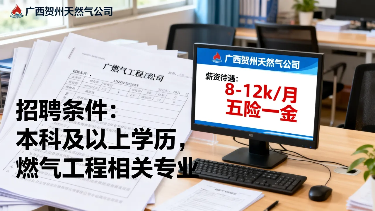 广西贺州天然气公司招聘条件是什么,薪资待遇如何?