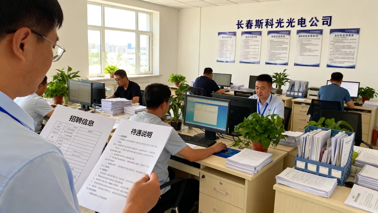 长春斯科光电招聘靠谱吗？，长春斯科光电待遇好不好？