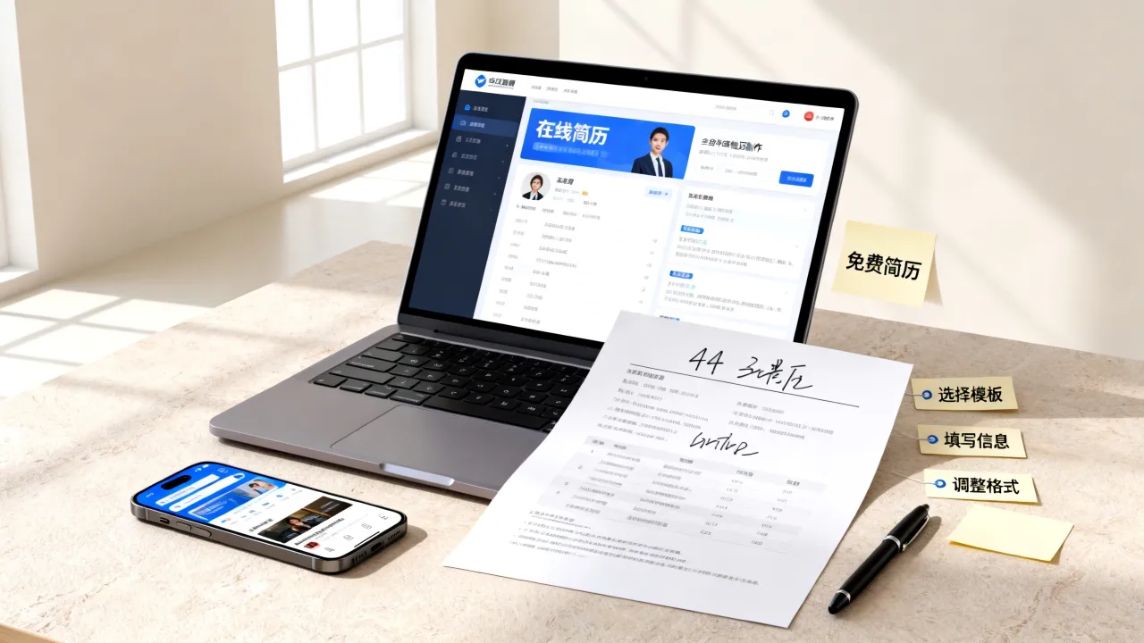 电子版的个人简历怎么弄，有哪些免费模板和制作步骤-图3
