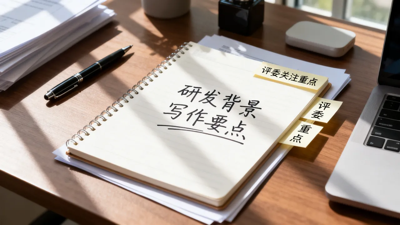 研发背景怎么写才能吸引评委?研发背景写作方法大全