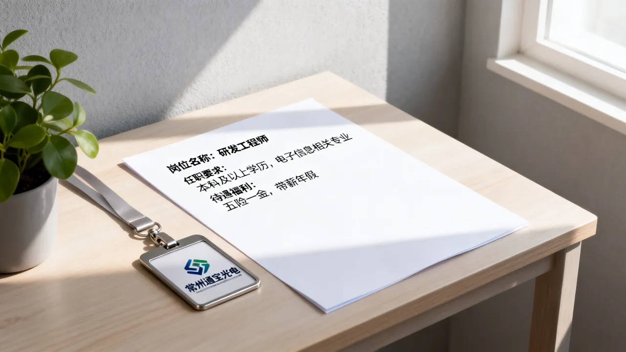 常州通宝光电招聘要求有哪些,具体条件和待遇怎么样?