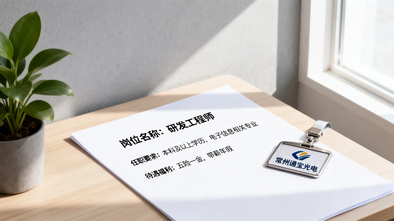 常州通宝光电招聘要求有哪些,具体条件和待遇怎么样?-图3 常州通宝光电招聘要求有哪些,具体条件和待遇怎么样?-图3