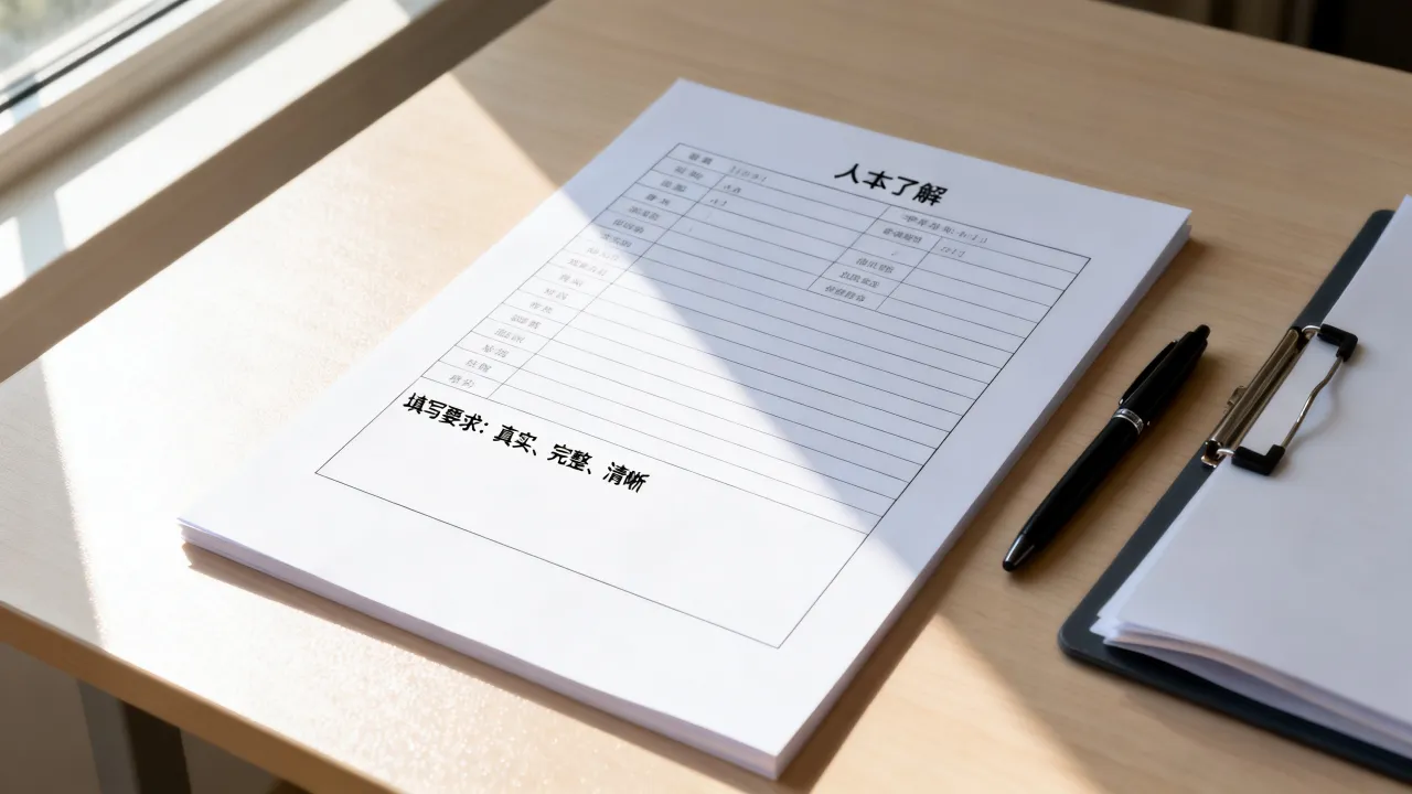 人事了解表是什么，人事了解表怎么填写有哪些要求-图3