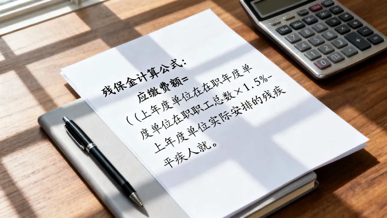 残保金如何计算公式，2025年残保金怎么算缴纳标准-图3