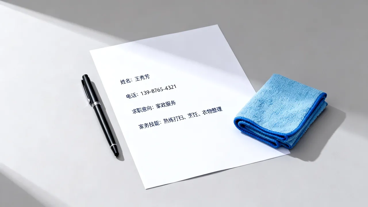 家政怎么写简历?没有经验的家政简历怎么写好-图2 家政怎么写简历?没有经验的家政简历怎么写好-图2