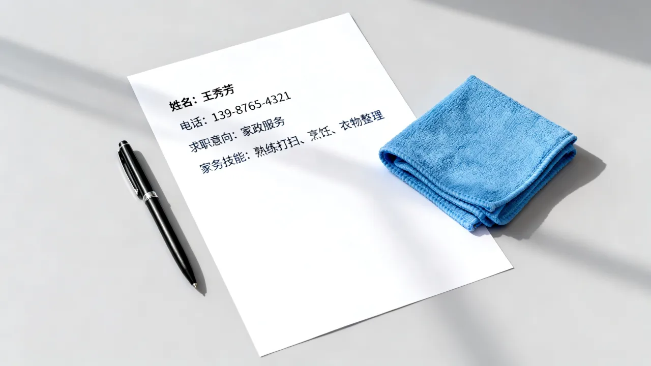 家政怎么写简历?没有经验的家政简历怎么写好-图3 家政怎么写简历?没有经验的家政简历怎么写好-图3