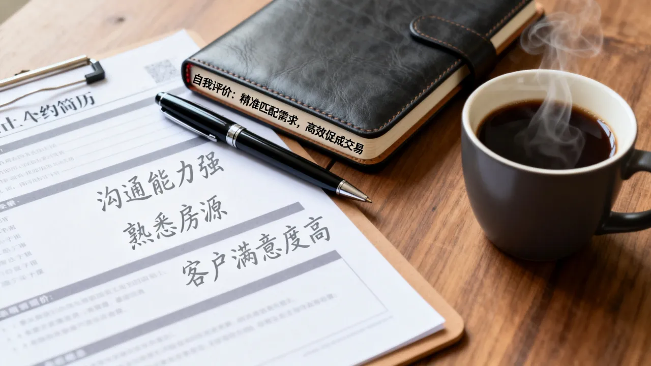 中介怎么写简历,中介简历自我评价怎么写才能加分?