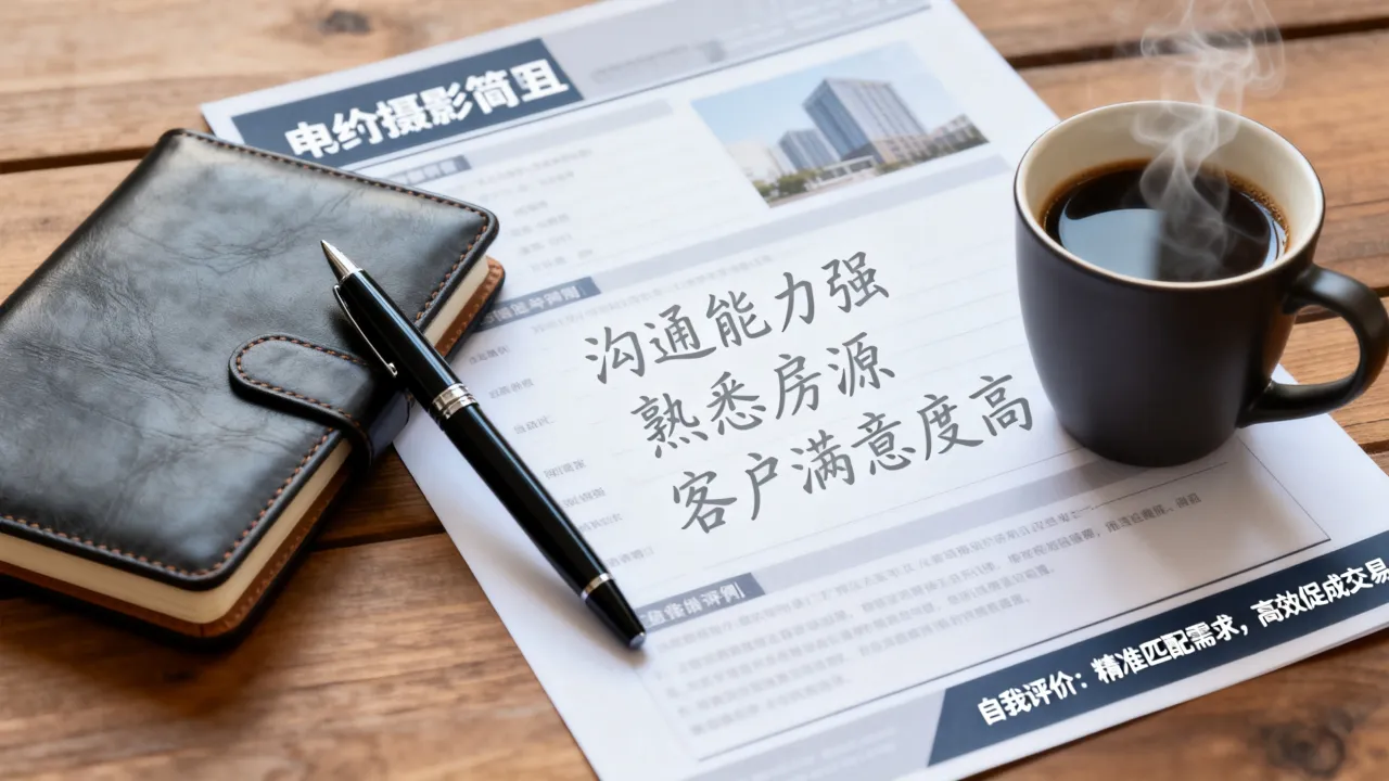 中介怎么写简历，中介简历自我评价怎么写才能加分？-图2