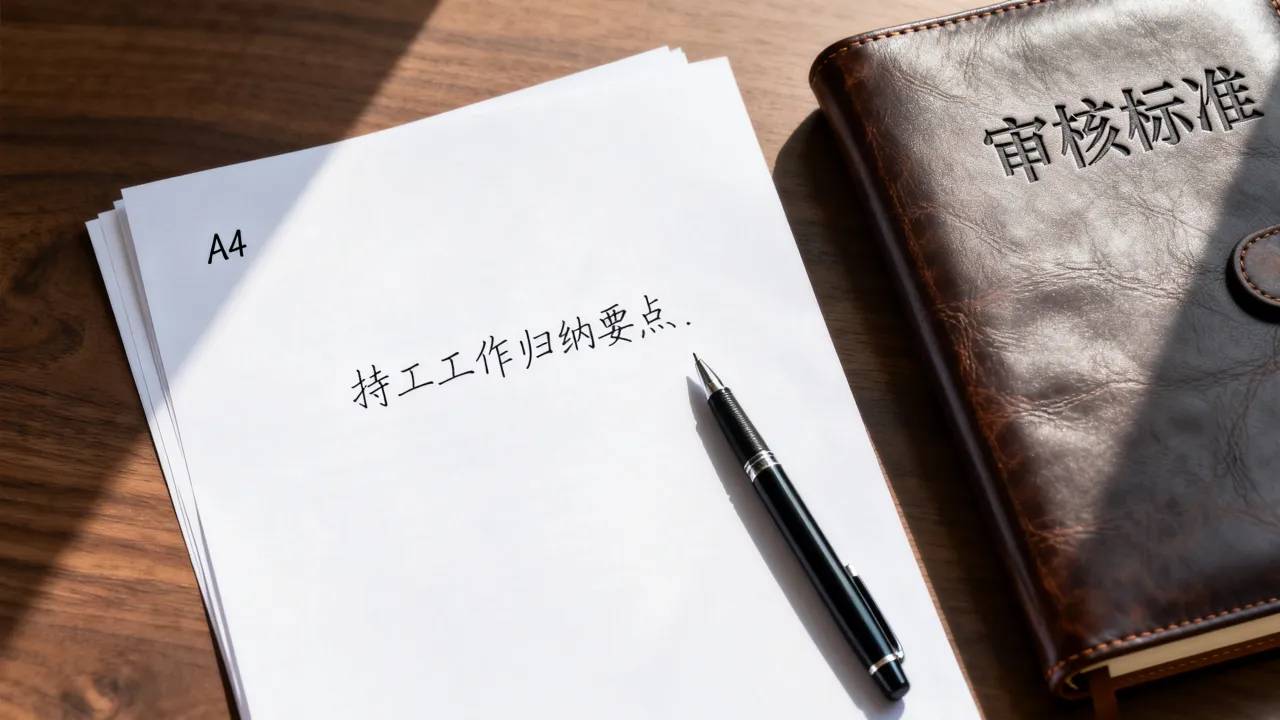 持工怎么写,持工工作归纳怎么写才能通过审核?