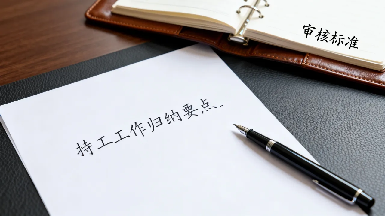 持工怎么写,持工工作归纳怎么写才能通过审核?-图2 持工怎么写,持工工作归纳怎么写才能通过审核?-图2