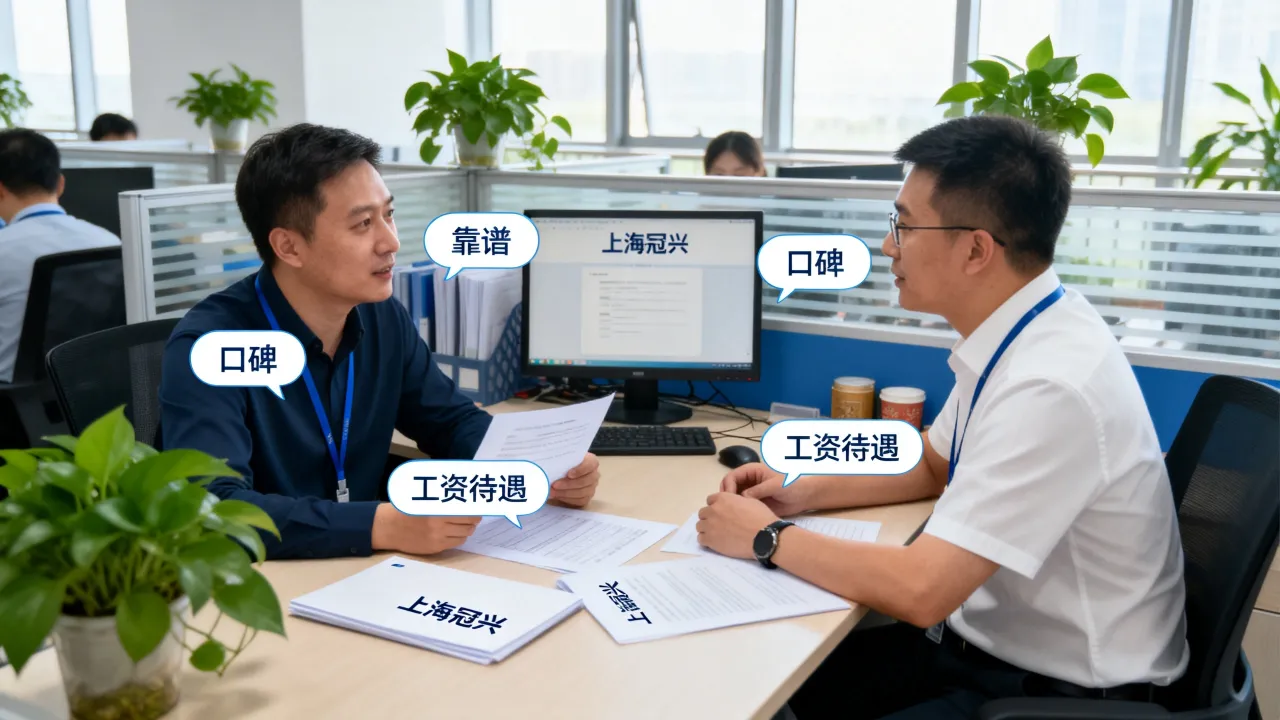 上海冠兴怎么样？上海冠兴靠谱吗口碑怎么样工资待遇如何-图2