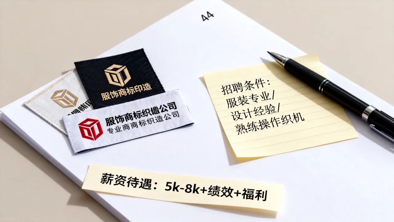 服饰商标织造公司招聘需要什么条件，薪资待遇怎么样？-图2