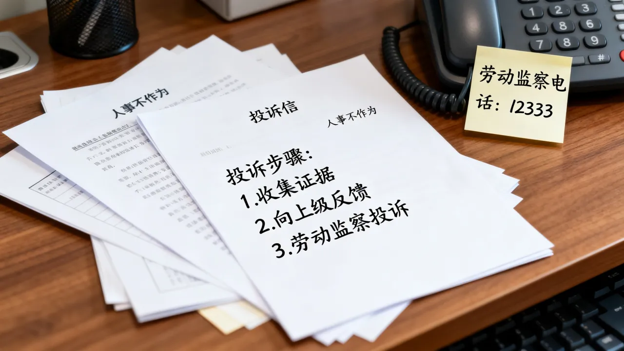 公司人事烂透了怎么办,人事部门不作为怎样投诉有效?-图1 公司人事烂透了怎么办,人事部门不作为怎样投诉有效?-图1