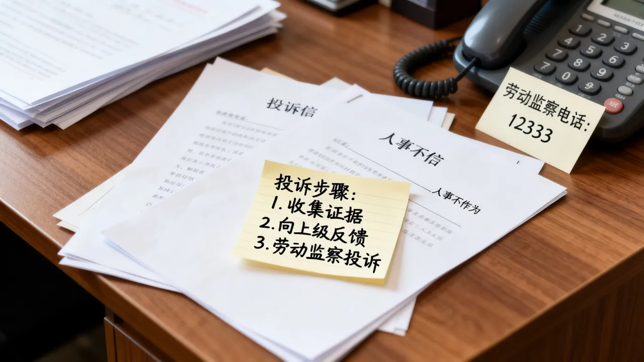 公司人事烂透了怎么办,人事部门不作为怎样投诉有效?-图2 公司人事烂透了怎么办,人事部门不作为怎样投诉有效?-图2