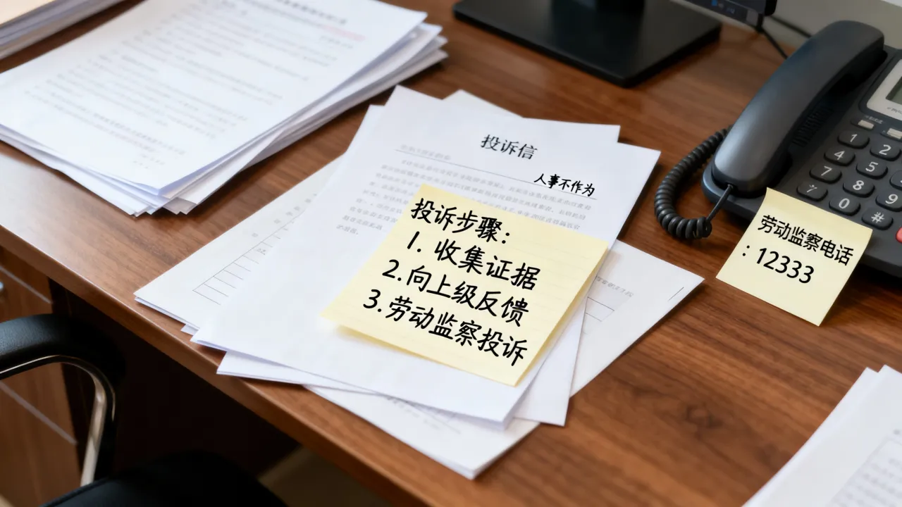 公司人事烂透了怎么办,人事部门不作为怎样投诉有效?-图3 公司人事烂透了怎么办,人事部门不作为怎样投诉有效?-图3