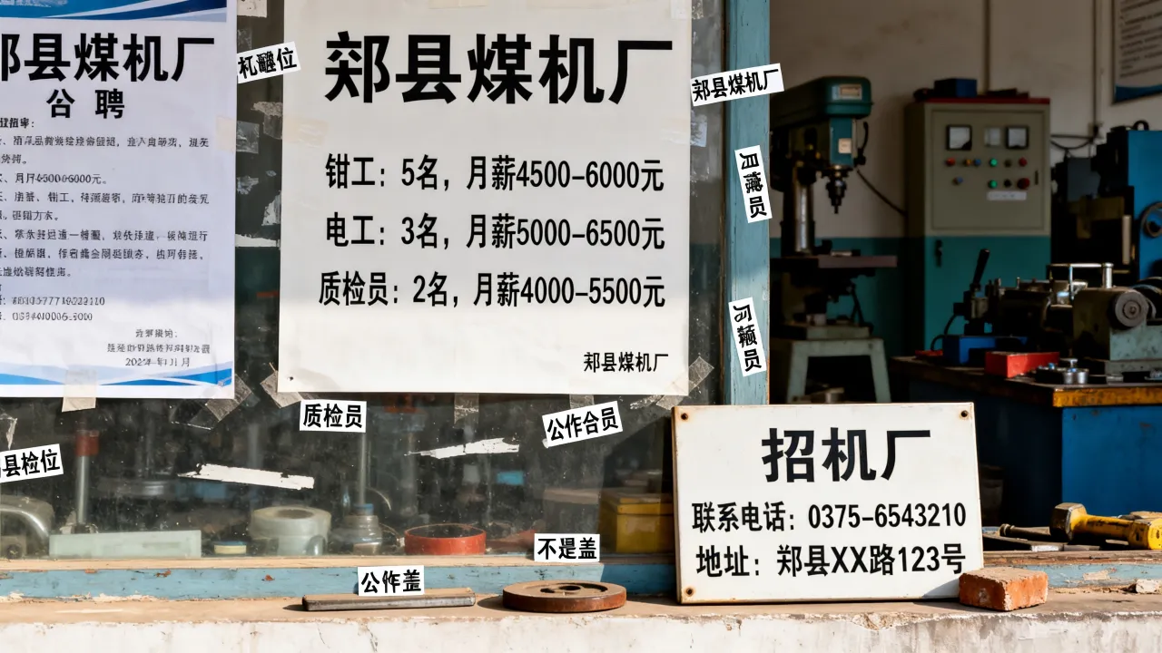 郏县煤机厂招聘信息靠谱吗?郏县煤机厂最新招工岗位有哪些-图2 郏县煤机厂招聘信息靠谱吗?郏县煤机厂最新招工岗位有哪些-图2
