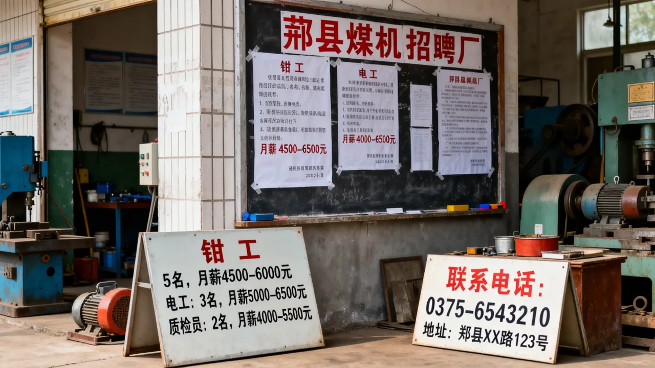 郏县煤机厂招聘信息靠谱吗?郏县煤机厂最新招工岗位有哪些-图3 郏县煤机厂招聘信息靠谱吗?郏县煤机厂最新招工岗位有哪些-图3