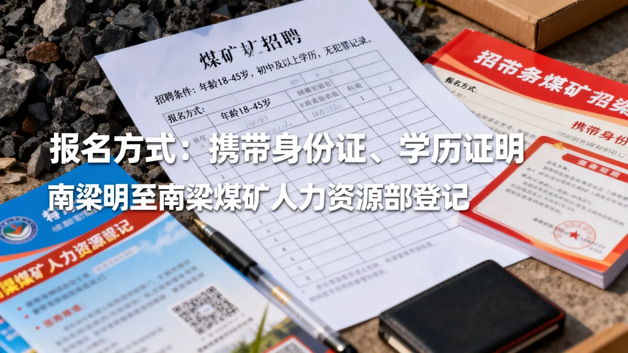 府谷南梁煤矿招聘条件是什么?怎么报名南梁煤矿岗位?-图1 府谷南梁煤矿招聘条件是什么?怎么报名南梁煤矿岗位?-图1