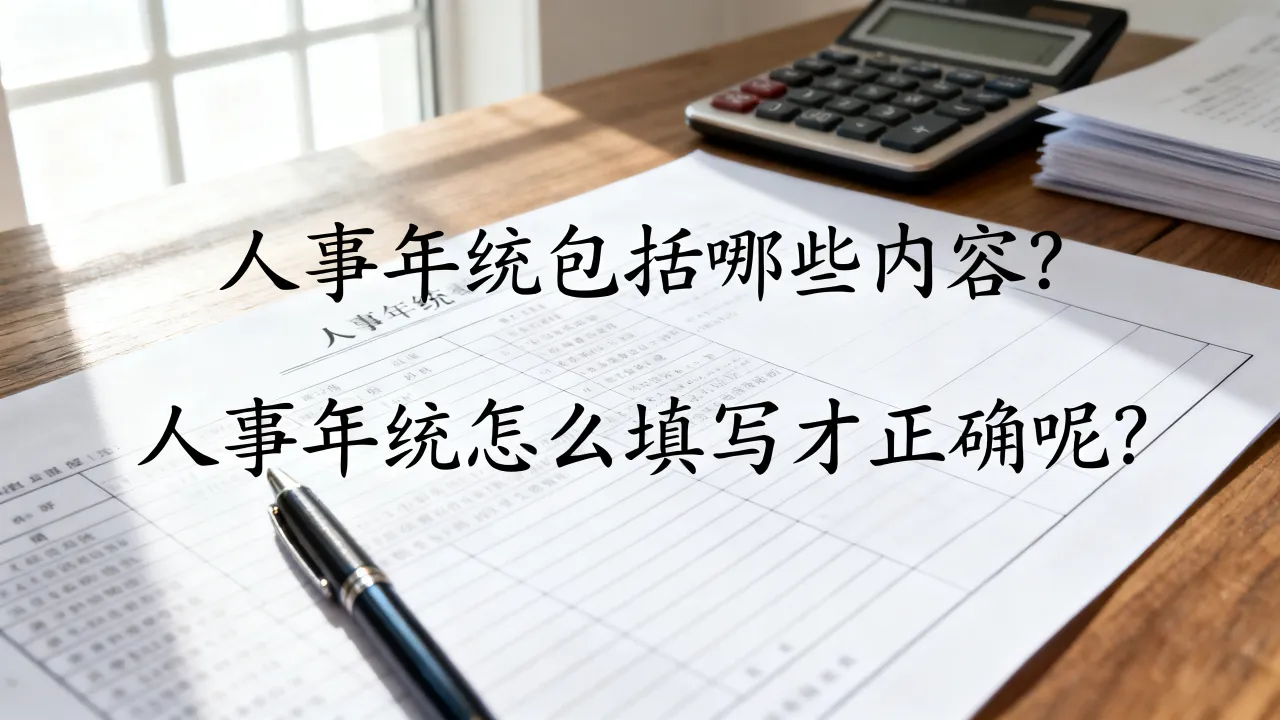 人事年统包括哪些内容?,人事年统怎么填写才正确呢?-图3 人事年统包括哪些内容?,人事年统怎么填写才正确呢?-图3