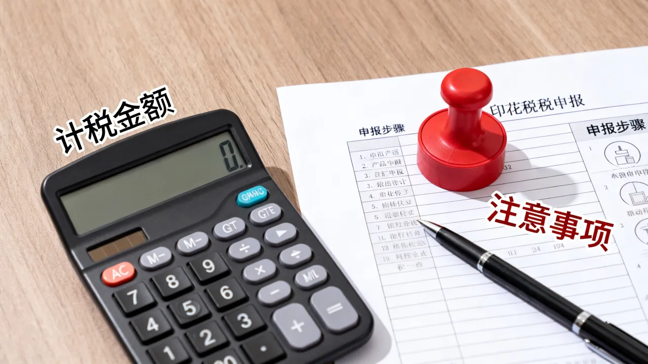 印花税如何计算缴纳?企业申报流程及注意事项有哪些?-图3 印花税如何计算缴纳?企业申报流程及注意事项有哪些?-图3