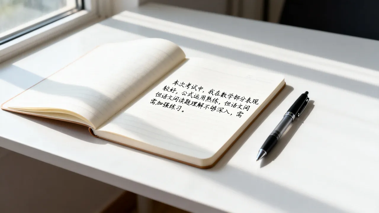 考试自我评价怎么写,有什么好用的模板和范文?-图3 考试自我评价怎么写,有什么好用的模板和范文?-图3