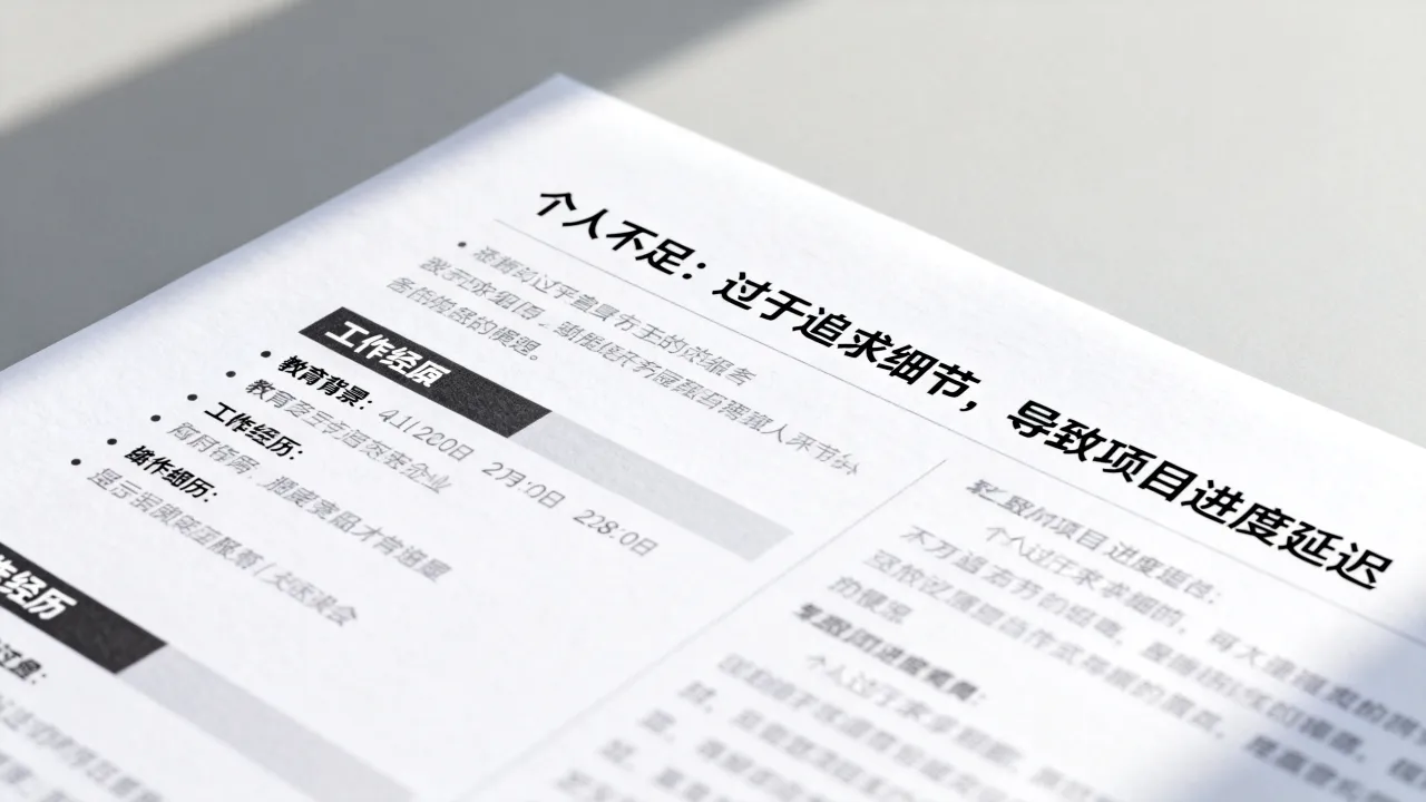 简历个人不足怎么写,简历个人不足怎么写不扣分-图3 简历个人不足怎么写,简历个人不足怎么写不扣分-图3