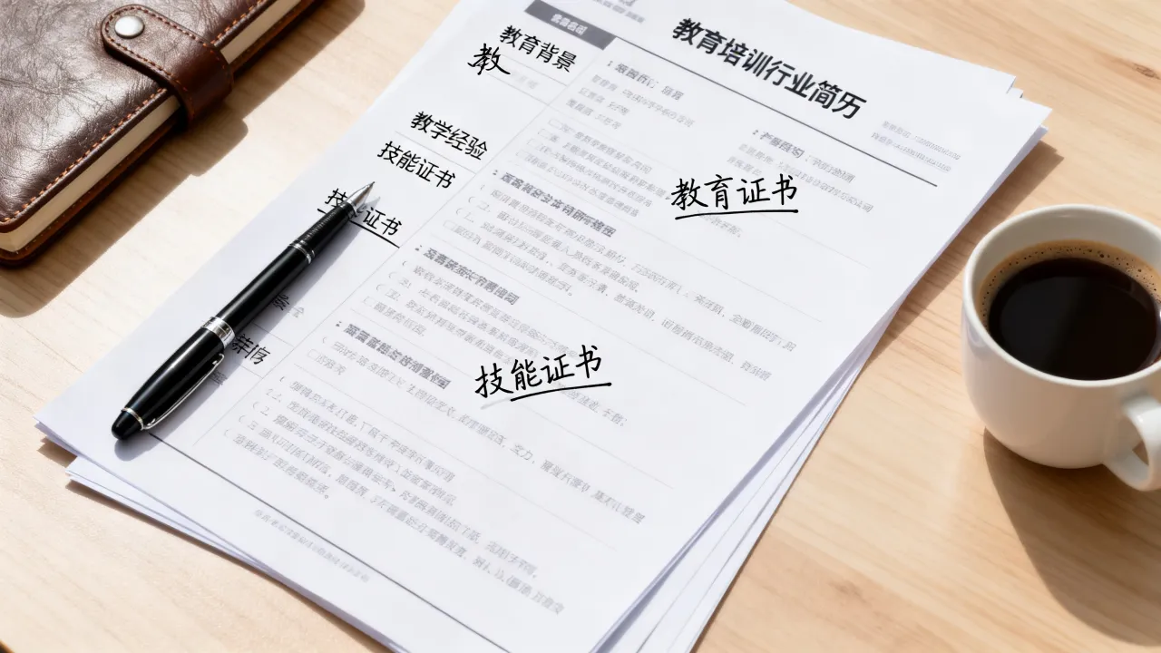 教育培训怎么写简历?教育培训行业简历怎么写?-图3 教育培训怎么写简历?教育培训行业简历怎么写?-图3