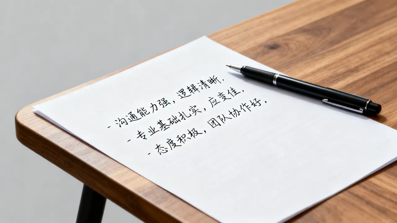 面试综合评语怎么写,面试评语大全简短精辟20字